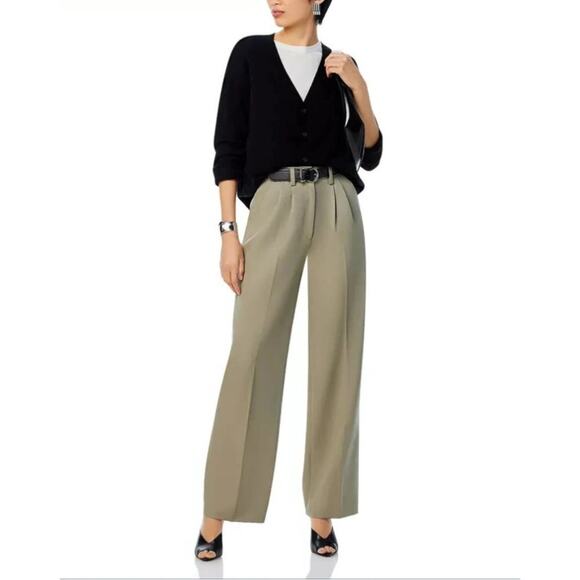 C by Bloomingdale's Women Black Cable Knit Cashmere V Neck Cardigan Size M - Picture 2 of 7